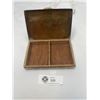 Image 2 : Engraved and Enameled Double Cigarette Box