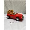 Image 3 : 2 Vintage Barbies in Convertible Barbie Car