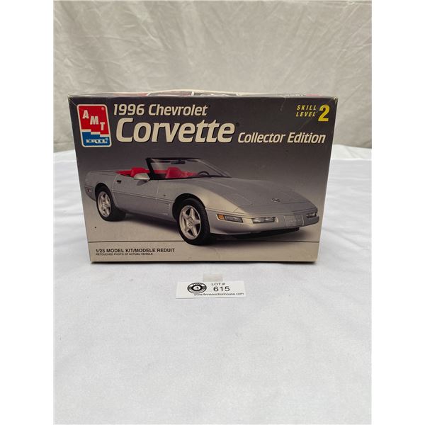 1996 Corvette Collector edition Model done with Box