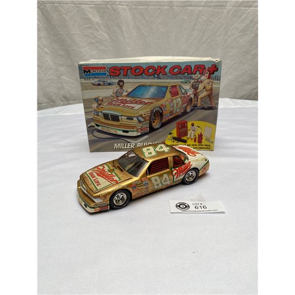 Vintage Stock Car Miller Buick Model Done with Box