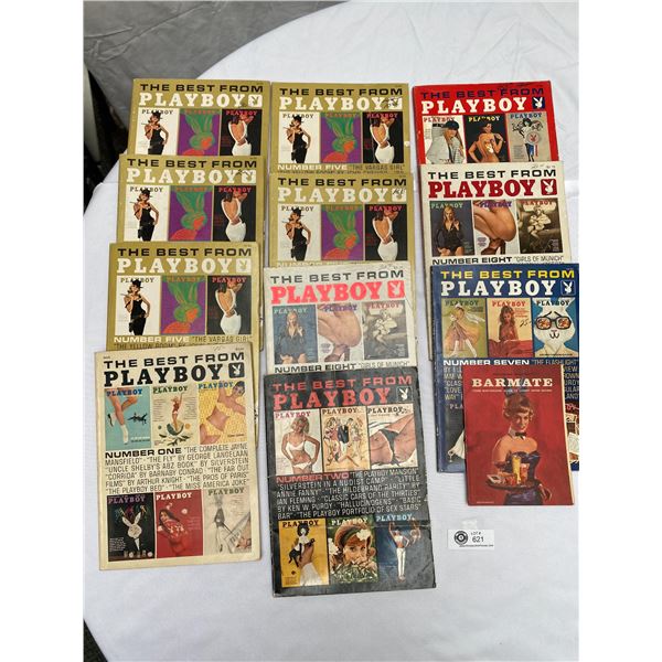 Nice Lot of 12 Playboys