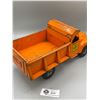 Image 3 : Vintage BuddyL Hydrolic Highway Maintence Dump Truck Good Shape