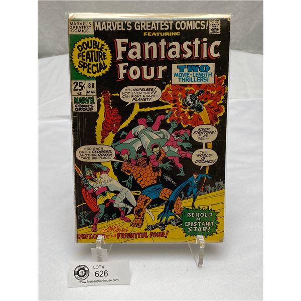 Marvel Comics no. 30 Fantastic four on Board in bag