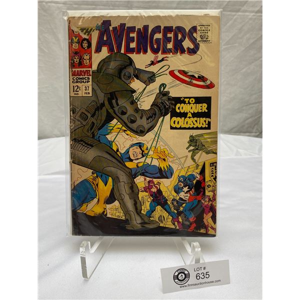 Marvel Comics no. 37 the avengers on board in bag