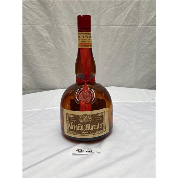 Vintage 2 Litre Grand Mariner Liqour Bottle