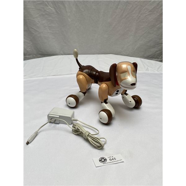 Spin Master Zoomer Best Friend Interactive Robotic Dog with Charger responds to voice Commands