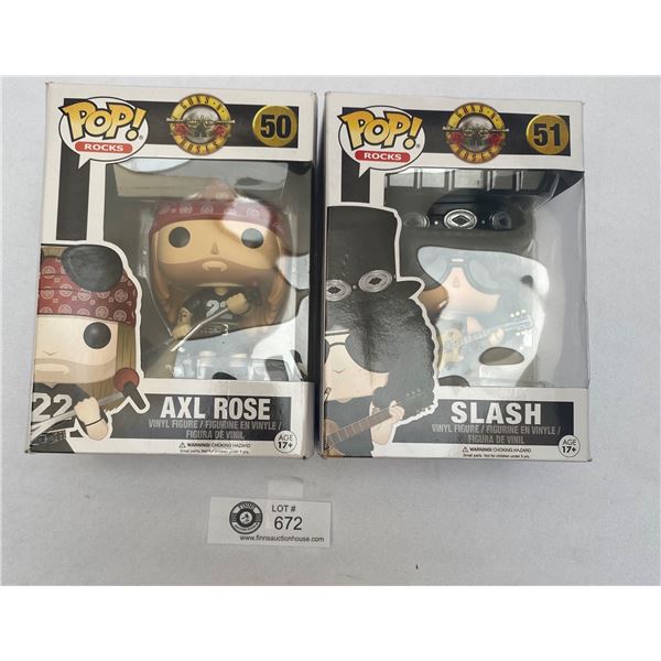 Axel Rose and Slash Pop Rocks in Original Box