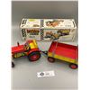 Image 1 : Vintage Made in czech Republic Tractor and Trailer in Original Box