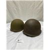 Image 2 : World War II Era Military Helmet with Liner