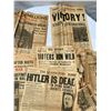 Image 3 : Lot of WW2 Newspaper Clippings from Canada Halifax, Sask., ETC