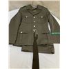 Image 1 : Vintage German Military Uniform ( Jacket/Pants/Tie)