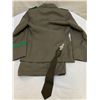 Image 2 : Vintage German Military Uniform ( Jacket/Pants/Tie)