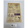 Image 2 : 1939 Wrigley Field Score Card  11" H x 8" W