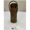 Image 1 : Vintage Brass Matches Holder 7.5" H