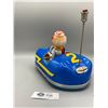 Image 2 : Vintage Battery Operated Clown Bumper Car in Very Good Condition