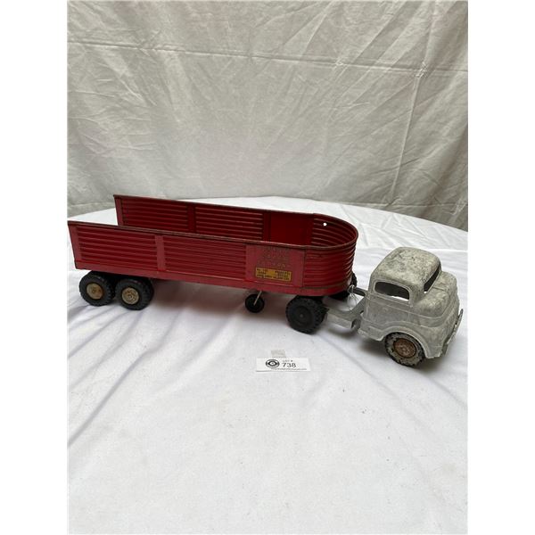 1950's Structo Truck and Trailer