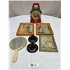 Image 1 : Vintage Fischer Price Clock and other collectables (Picture frames etc)