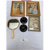 Image 2 : Vintage Fischer Price Clock and other collectables (Picture frames etc)