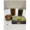 Image 1 : Vintage Collectable tin lot