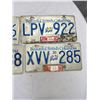 Image 3 : 6 1980's BCLicense Plates