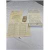 Image 1 : WW2 Canadian Handgun registration info and certificates