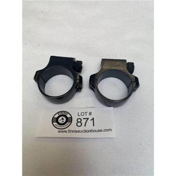 Pair of ruger 3mm Scope rings Special Order