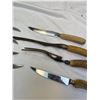 Image 2 : Vintage Bonehandle knives and carvint set