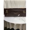 Image 1 : Vintage WW2 Traveling Suit case with Ammo box + Content