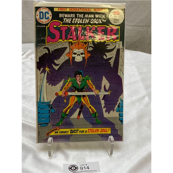 DC Comics #1 Stalker on Cardboard in Bag