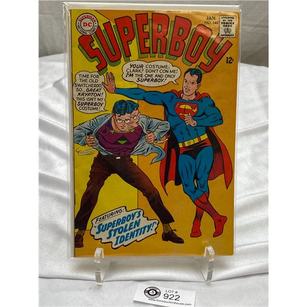 DC Comics #144 Superboy on Cardboard in Bag