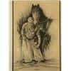 Image 2 : A Nicely Framed Black Smith Sketch 1 of 80 15'' x 21''