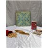 Image 1 : A Deluxe Table Top Scrabble Game + Books