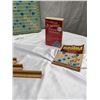 Image 2 : A Deluxe Table Top Scrabble Game + Books