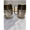 Image 2 : 2 Stainless Steel Coors Light Mugs + Front Page Detective Magazine ect