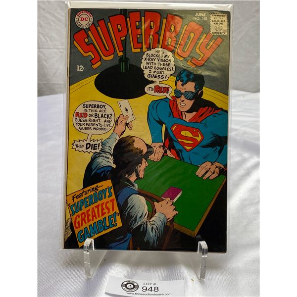 DC Comics #148 Superboy on Cardboard in Bag