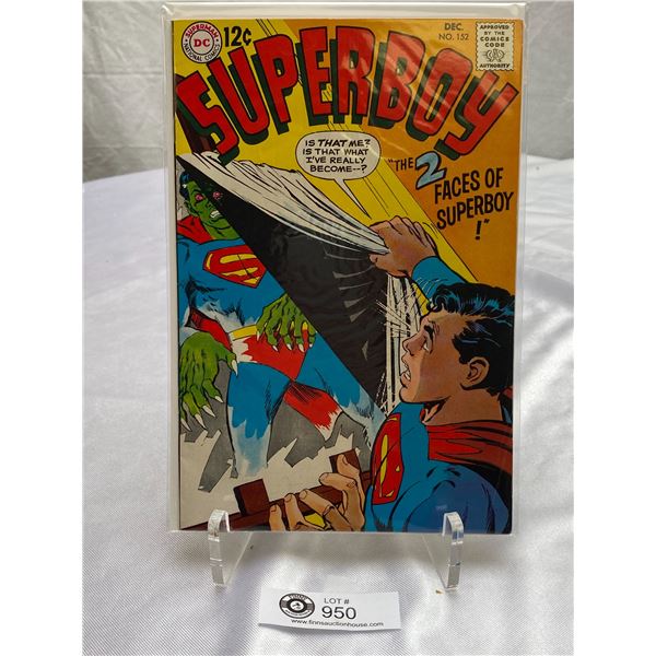 DC Comics #152 Superboy on Cardboard in Bag