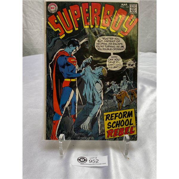 DC Comics #163 Superboy on Cardboard in Bag