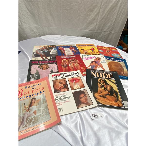 10 + Assorted Playboy Magazines