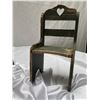 Image 3 : 2 Very Nice Vintage Wooden Doll Chairs