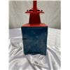 Image 2 : Nice British Railway Lanterns Blue and Red