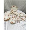 Image 1 : Vintage Royal Albert American Beauty Series. Dishes. Serving Bowls, Platters, Salt and Pepper Etc.