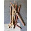 Image 1 : Antique Wooden Lot - Farm Implement Tools