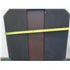 Image 8 : Pair of Beveled Octagonal Geometric Wall Mirrors, Approx. 34" x 24.5"