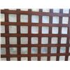 Image 9 : Tall Narra Wood Panel w/ Mother-of-Pearl Insets 36"x2"x90" (a few surface scratches from handling)