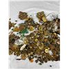 Image 1 : Huge Lot Of Old Brass Jewelry Findings And Misc For Crafting