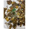 Image 3 : Huge Lot Of Old Brass Jewelry Findings And Misc For Crafting