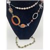 Image 2 : Three Piece Stone And Pearl Jewelry