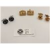 Image 1 : Designer Cuff Links Christian Dior, Hugo Boss and Prada (Unauthenticated)
