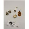 Image 1 : Reverse Intaglio Essex Glass Lot, Pendant is Bakelite