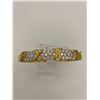 Image 2 : Gold Plated 925 and Cubic Zirconia Bracelet, 26 grams